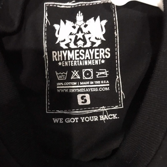 {Atmosphere} Black on Black Logo Tee - Picture 4 of 4